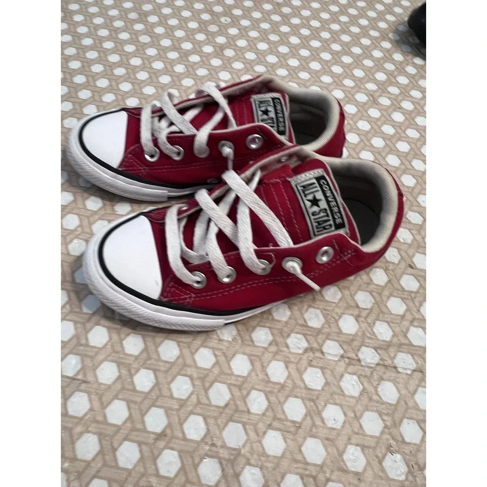 Converse‎ All Star Red Sneakers Size 13.5K Kids